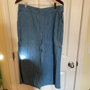 Madewell Jean material pull on pants